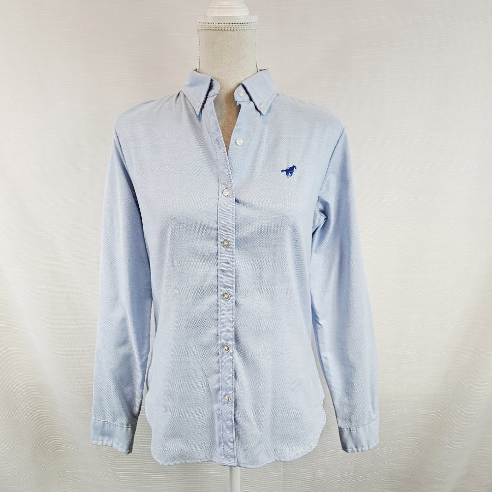 Vintage Wrangler Horse Embroidered Button Down